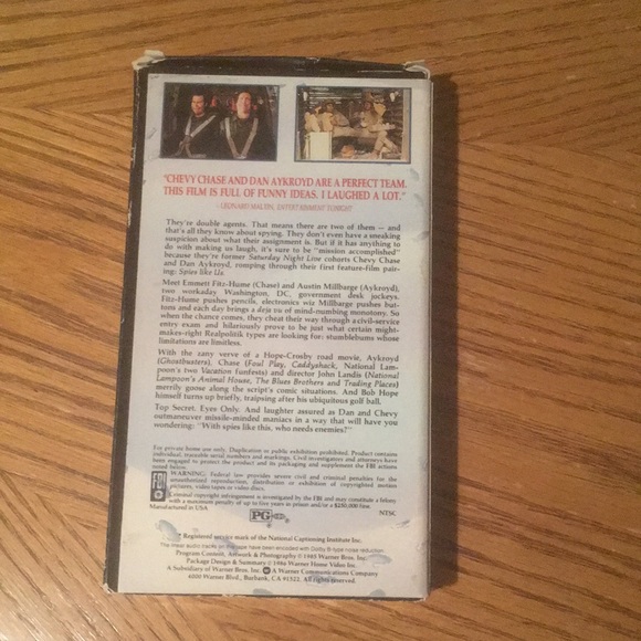 4 VHS Tapes Spies Like Us/ the Waterboy/ Bulletproof/ Funny Farm - Picture 7 of 9